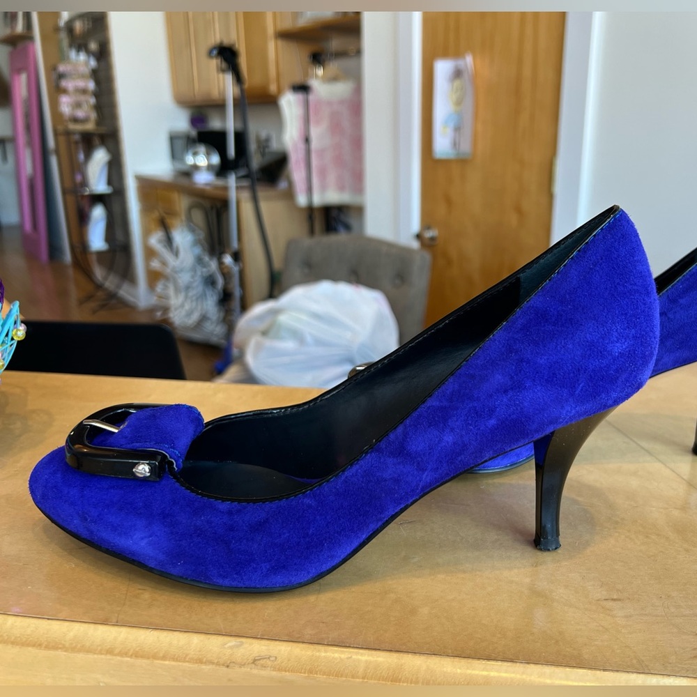 Royal Blue Nine West heels